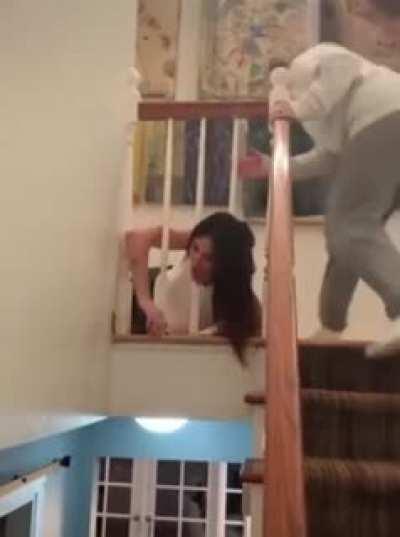 When what you thought would be a silly prank video turns into you legitimately being stuck