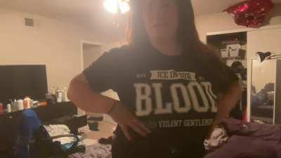 Attempting to burp and fart at the same time !