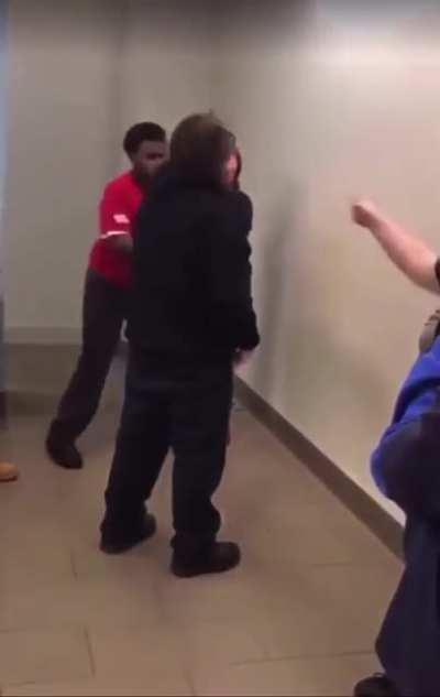 I lost my glasses during the fight but I still think I did pretty good 💪🏾 (I’m red shirt btw)