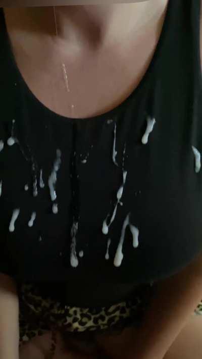 Surprised by the load he left on my top!