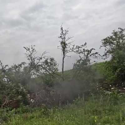 with subtitles - Assault on enemy positions from the GoPro camera of a soldier of the 3rd Assault Brigade. Bakhmut direction.
