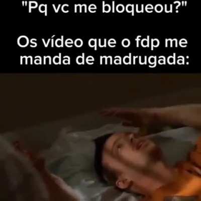 Agora você é um cu