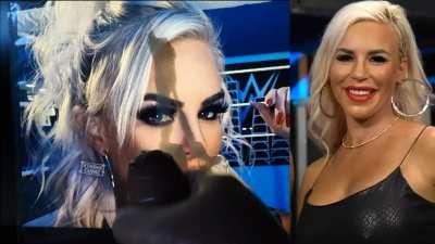 Dana Brooke facial cum tribute w/ Fleshlight