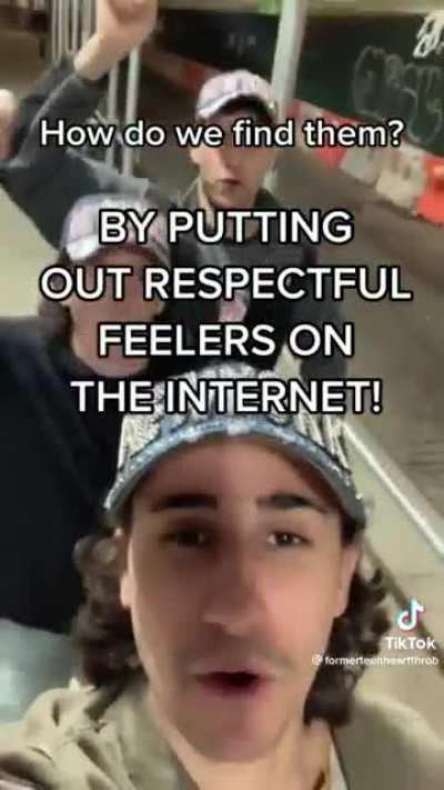 Just some dudes looking for love