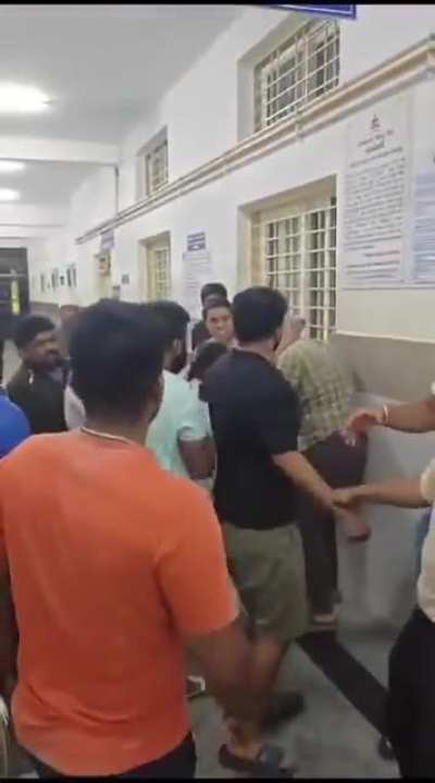 Imagine studying so hard to get into a situation like this