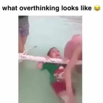 To not drown without thinking