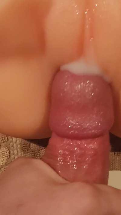 You're always getting a creampie with me