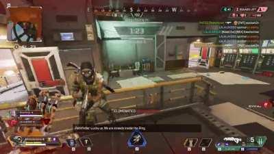 never underestimate a below average player when they start panic punching.