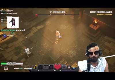 Perfectly cut n word... the streamers name is Mr Wilson and he streams about six times a day on YouTube