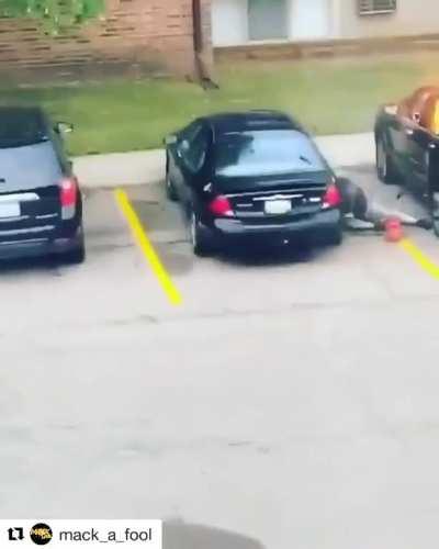 Just doing a normal thing