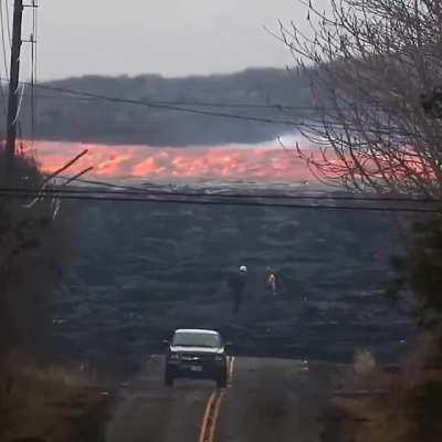 This is not a time - lapse video. Amazing footage of a river of lava moving at an incredible speed captured by photographer Ken Boyer.
