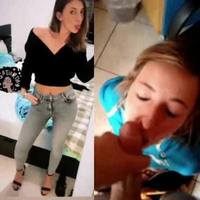 Her Pretty Adorable Face With Cum