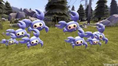 just spy crabs nothing bad