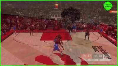 [Highlight] OG Anunoby dunks on Josh Giddey