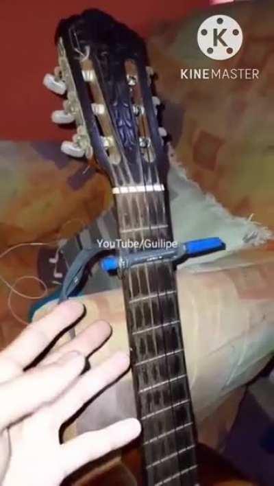 O maluco vive da gambiarra 