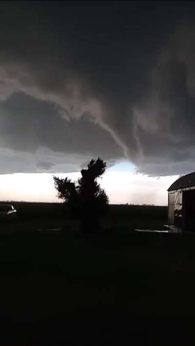 Casi se forma un tornado en provincia de Buenos Aires