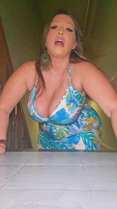 How would you describe my titties in one word?