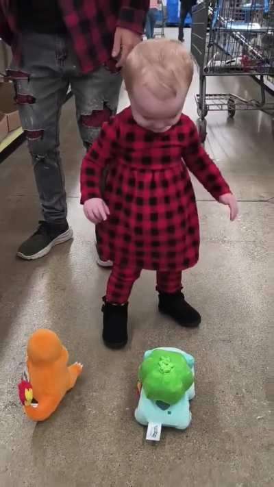 choosing a starter Pokémon