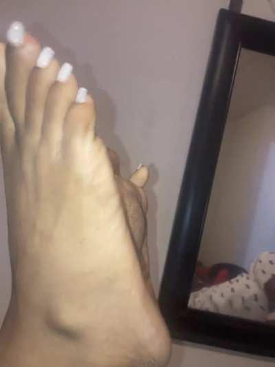 Croc pattern on my soles