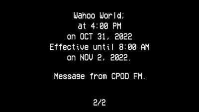 I made the Splatoon version of the EAS Warning for a potential Big Run announcement