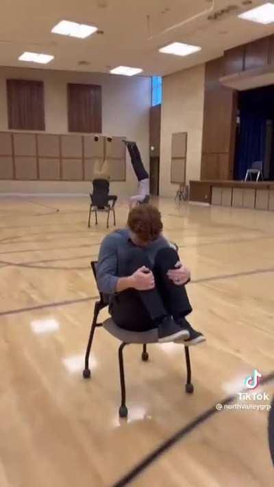 These work buddies' social media manager be making a whole production