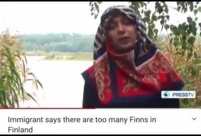 The audacity of these fins to be majority in their own country