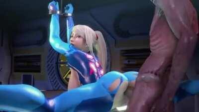 Samus vs. Sectoid (Batesz) [Metroid]