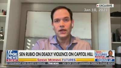 Marco Rubio tells people to stop indulging Trump 