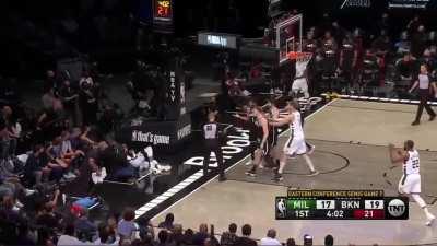 [Highlight] Bruce Brown gets called for a pretty questionable tech