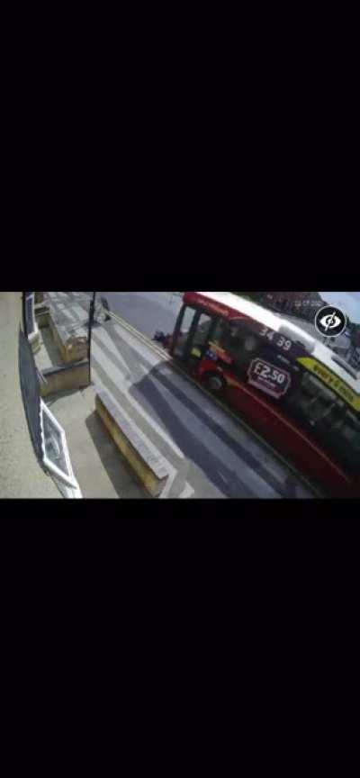 riding around in circles in the middle of the road