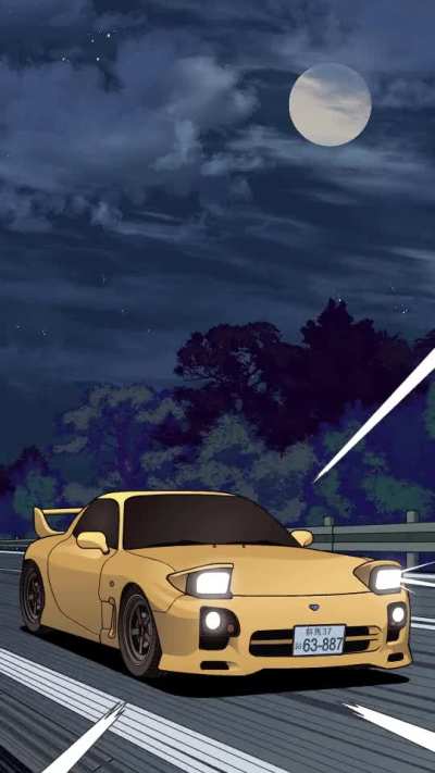 I made Type R-FD3S for my live wallpaper