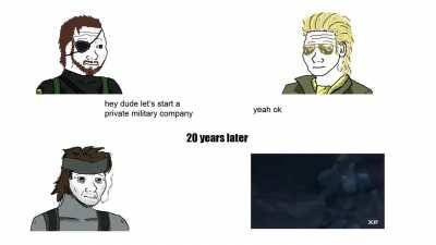 Solid Snake is the goat