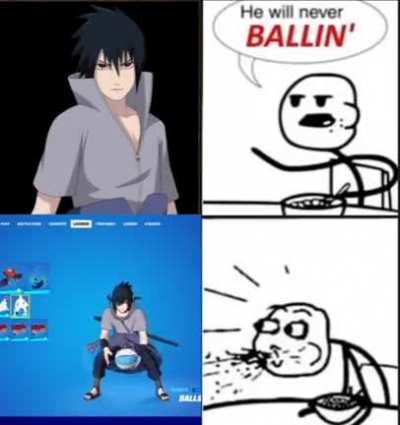 Who needs a sharingan when you're ballin?