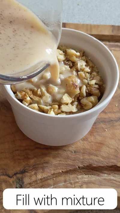 Leftover Breadcrust Pudding