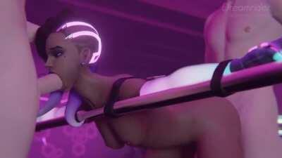 Sombra Spit-roasted (Dreamrider) [Overwatch]