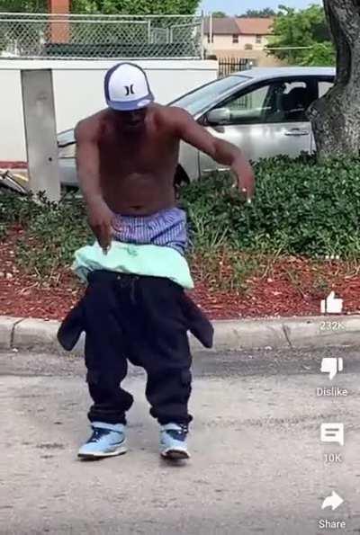 Took too much crip walking