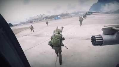 RU POV: Compilation of archival footage of the VDV operating in Ukraine