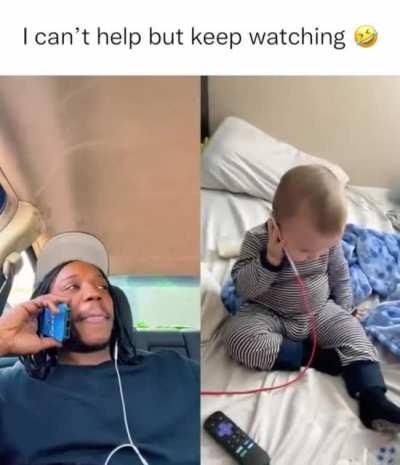 Just 2 guys talking about guy things