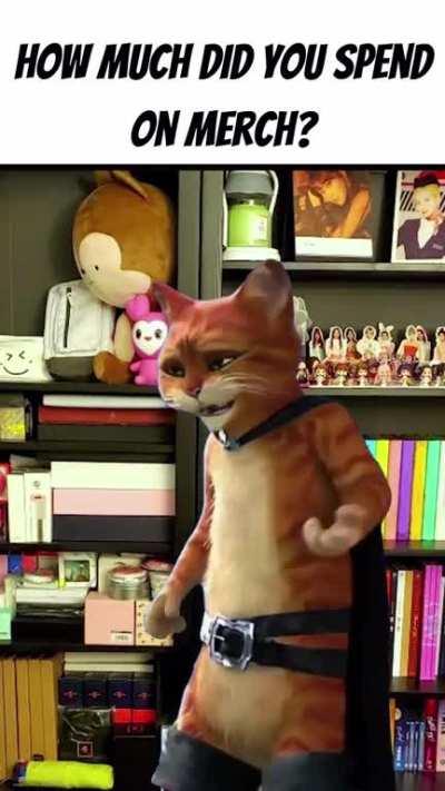 Merch isn't cheap...