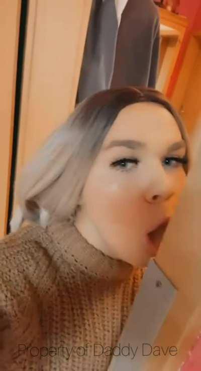 Starting this sissy bitch on her oral training 😈 I don't care if you like it or not, Paati, you will learn your new skill sets😏