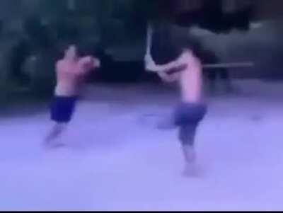 pelea de inválidos ♿