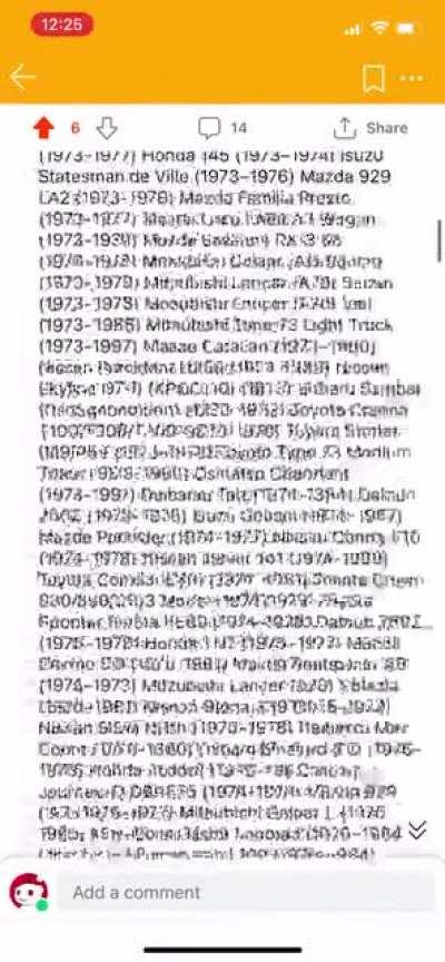 Someone knows their japanese cars a bit too much