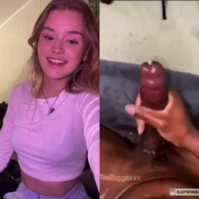 She looks interrested