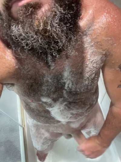 Shampoo and condition my hairy chest