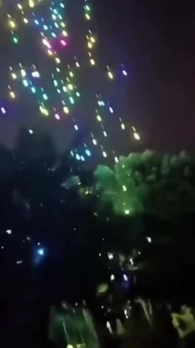 Ever seen a drone show fail… beautifully?