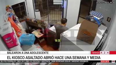 🚨 BALEADA EN EL KIOSCO DEL PADRE EN SAN MARTÍN: 