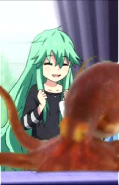 GUYS? NATSUMI SAW AN OCTOPUS