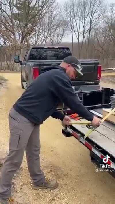 No more rolling and tying