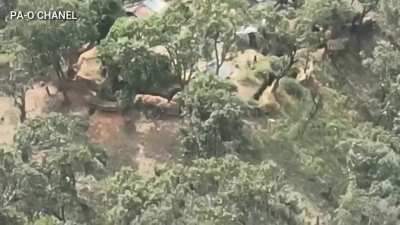 (Myanmar/Burma) Pro-Junta National Army Attacking anti-Junta National Liberation Army outpost inside the Pa-O Self Administered Zone [PNA vs. PNLA] (November 26)