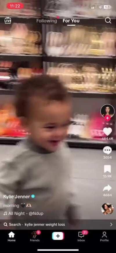 Does she think those facial expressions are cute?